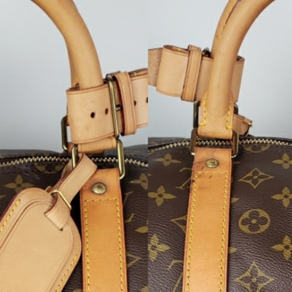 Authentic Louis Vuitton Keepall 55 Duffel Bag #2442M - Picture 10 of 10